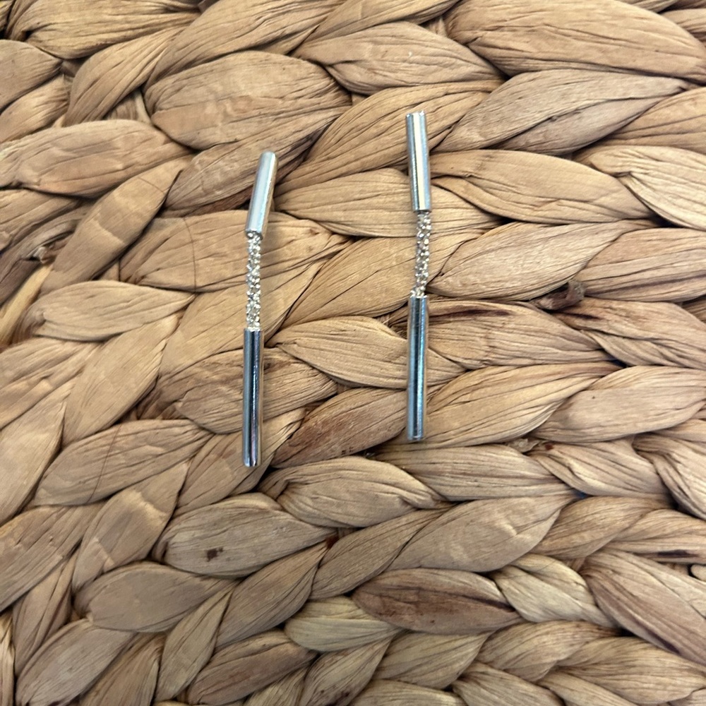 Silpada Sterling Silver 925 Waters Edge Post Earrings P3278 - RARE